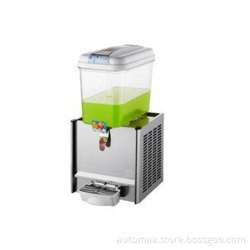 240W Commercial Fruit Juice Dispenser 18 liter Chilled Drin